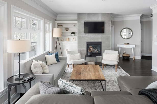 custom living room design